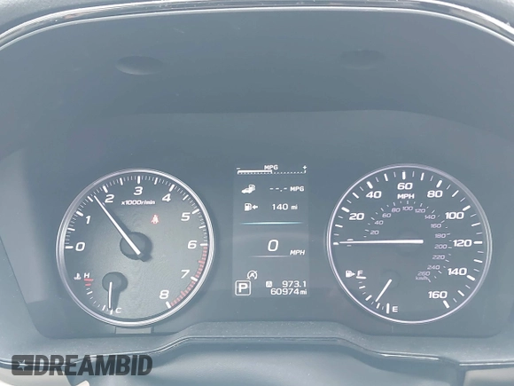 2021 Subaru Outback Premium with VIN 4S4BTADC2M3159001, listed as a IAAI auction lot 42607919 with 60,974 mi miles and . Bid and sale history available at DreamBid. Image 15.