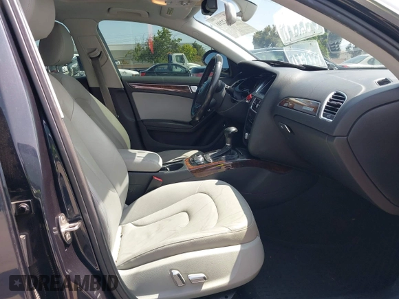 2014 Audi A4 Premium with VIN WAUBFAFL4EA083512, listed as a IAAI auction lot 42162290 with 192,786 mi miles. Bid and sale history available at carsss.com. Image 5.