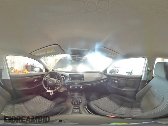 2023 Honda HR-V LX with VIN 3CZRZ2H36PM732951, listed as a Copart auction lot 61979945 with 19,752 mi miles and Salvage title. Bid and sale history available at DreamBid. Image 16.