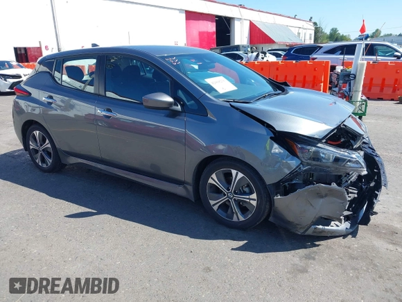 2020 Nissan LEAF SV with VIN 1N4AZ1CP4LC307981, listed as a IAAI auction lot 42068236 with 32,488 mi miles and . Bid and sale history available at DreamBid. Image 1.