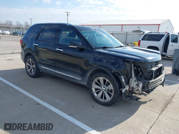 2016 Ford Explorer Limited with VIN 1FM5K8F88GGB27698, listed as a IAAI auction lot 42062003 with 128,485 mi miles and . Bid and sale history available at DreamBid. Image 1.