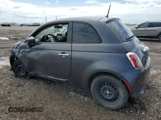 2015 FIAT 500 Pop с VIN 3C3CFFAR5FT696088, выставлен на аукционе Copart как лот 56435805 с пробегом 82 180 миль миль и Списание • Salvage title. История ставок и продаж доступна на DreamBid. Изображение 2.
