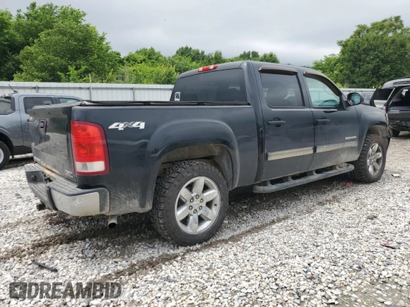 2013 GMC Sierra 1500 SLT with VIN 3GTP2WE72DG122782, listed as a Copart auction lot 59756105 with 178,181 mi miles and Salvage title. Bid and sale history available at DreamBid. Image 3.