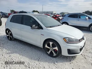 2015 Volkswagen Golf GTI Autobahn with VIN 3VW4T7AUXFM075861, listed as a Copart auction lot 76262394 with 50,203 mi miles and Clean Title. Bid and sale history available at carsss.com. Image 4.