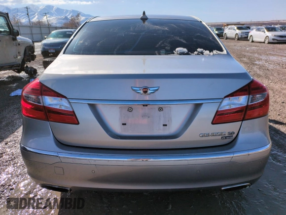 2012 Hyundai Genesis 5.0L R-Spec with VIN KMHGC4DH1CU158482, listed as a Copart auction lot 49711525 with 147,846 mi miles and Clean Title. Bid and sale history available at carsss.com. Image 6.
