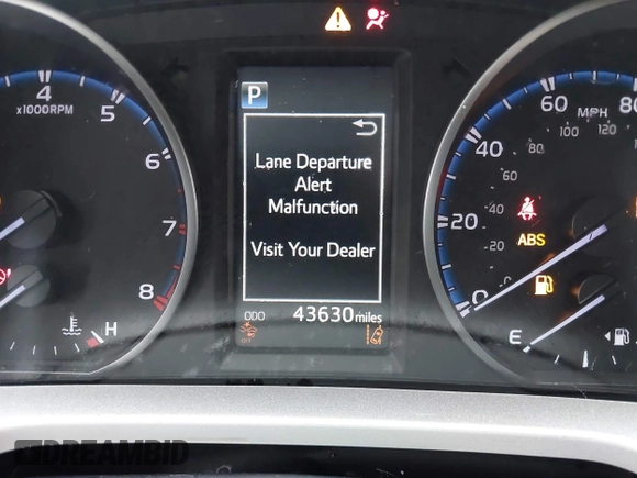 2018 Toyota RAV4 LE with VIN JTMZFREV8JJ729812, listed as a IAAI auction lot 41755640 with 43,630 mi miles. Bid and sale history available at carsss.com. Image 15.