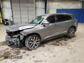2023 Acura MDX w/Technology Package with VIN 5J8YE1H41PL001394, listed as a Copart auction lot 77945164 with 32,828 mi miles and Salvage Title. Bid and sale history available at carsss.com. Image 1.