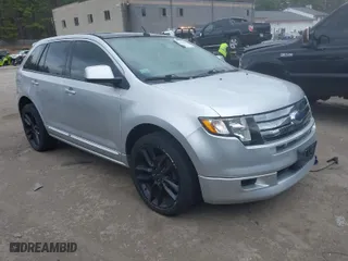 2010 Ford Edge Sport with VIN 2FMDK4AC6ABB26676, listed as a IAAI auction lot 42041891 with 128,321 mi miles. Bid and sale history available at carsss.com. Image 1.
