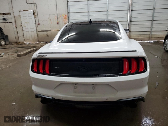 2021 Ford Mustang EcoBoost with VIN 1FA6P8TH8M5121704, listed as a Copart auction lot 60731115 with 44,691 mi miles and Salvage title. Bid and sale history available at DreamBid. Image 6.