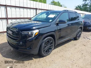 2021 GMC Terrain SLT with VIN 3GKALPEV7ML403222, listed as a IAAI auction lot 41893704 with 101,641 mi miles and . Bid and sale history available at DreamBid. Image 2.
