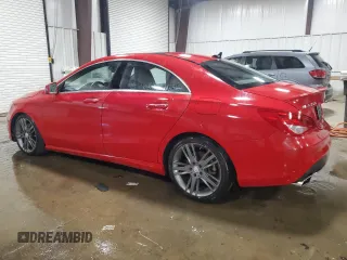 2015 Mercedes-Benz CLA 250 with VIN WDDSJ4GB9FN183680, listed as a Copart auction lot 56466785 with 115,439 mi miles and Salvage Title. Bid and sale history available at DreamBid. Image 2.