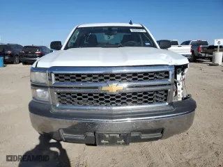 2015 Chevrolet Silverado 1500 LS with VIN 1GCRCPEC8FZ392689, listed as a Copart auction lot 85220214 with 318,185 mi miles and Salvage Title. Bid and sale history available at carsss.com. Image 5.