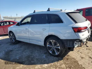 2023 Audi Q7 Premium Plus with VIN WA1LXBF75PD000615, listed as a Copart auction lot 89315475 with 0 mi miles and Salvage Title. Bid and sale history available at carsss.com. Image 2.