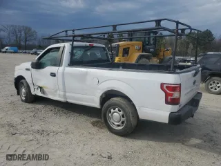 2019 Ford F-150 XL with VIN 1FTMF1CB2KKF30755, listed as a Copart auction lot 42706415 with 0 mi miles and Salvage Title. Bid and sale history available at carsss.com. Image 2.