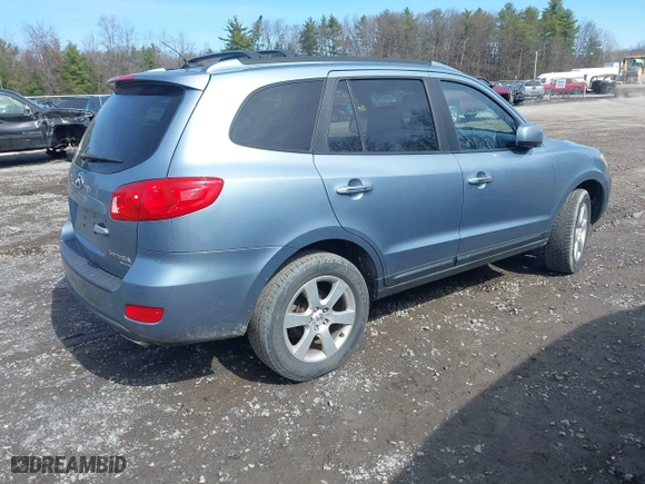 2009 Hyundai Santa Fe SE with VIN 5NMSH13E69H332648, listed as a IAAI auction lot 41948343 with 164,653 mi miles. Bid and sale history available at carsss.com. Image 4.