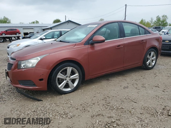 2012 Chevrolet Cruze 2LT with VIN 1G1PG5SC5C7347147, listed as a Copart auction lot 55466955 with 154,974 mi miles and Clean Title. Bid and sale history available at DreamBid. Image 1.
