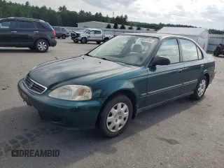 2000 Honda Civic DX z VIN JHMEJ662XYS004408, wystawiony jako Copart lot #65853495 z przebiegiem Nie podano mil oraz Czysty tytuł • Clean title. Historia ofert i sprzedaży dostępna na DreamBid. Obrazek 1.