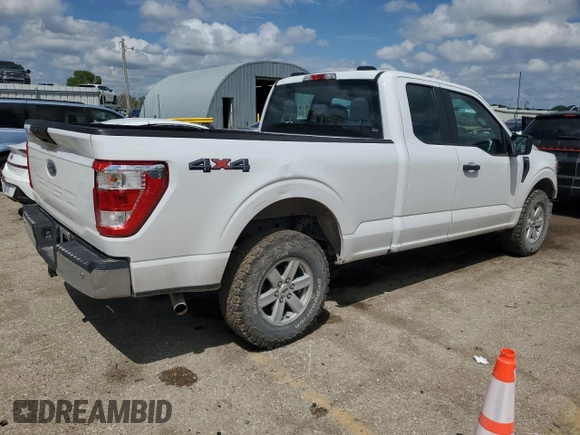 2021 Ford F-150 XL с VIN 1FTEX1EB8MFB80655, выставлен на аукционе Copart как лот 53127405 с пробегом 100 100 миль миль и Списание • Salvage title. История ставок и продаж доступна на DreamBid. Изображение 3.