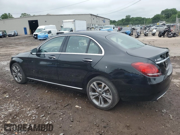 2021 Mercedes-Benz C 300 with VIN W1KWF8EBXMR629631, listed as a Copart auction lot 60163615 with 45,748 mi miles and Clean title. Bid and sale history available at DreamBid. Image 2.