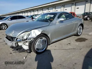 2002 Lexus SC with VIN JTHFN48Y020014026, listed as a Copart auction lot 51959624 with 210,155 mi miles and Salvage Title. Bid and sale history available at carsss.com. Image 1.