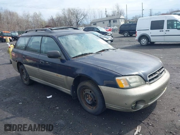 2002 Subaru Legacy Outback with VIN 4S3BH675527625204, listed as a IAAI auction lot 42022465 with 255,720 mi miles and . Bid and sale history available at DreamBid. Image 1.