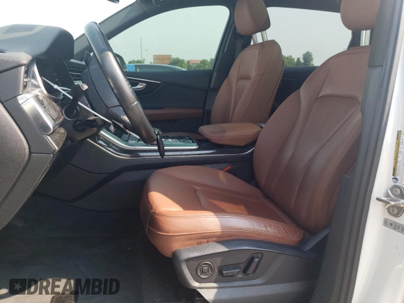 2020 Audi Q7 Premium with VIN WA1AXAF79LD010379, listed as a Copart auction lot 64861994 with 74,167 mi miles and Salvage Title. Bid and sale history available at carsss.com. Image 7.