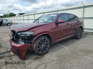 2024 BMW X4 xDrive30i с VIN 5UX33DT00R9X08201, выставлен на аукционе Copart как лот 61348665 с пробегом Не указан миль и Списание • Salvage title. История ставок и продаж доступна на DreamBid. Изображение 1.