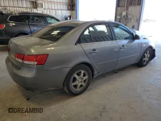 2006 Hyundai Sonata GLS with VIN 5NPEU46FX6H071912, listed as a Copart auction lot 52055095 with 154,280 mi miles and Salvage Title. Bid and sale history available at DreamBid. Image 3.