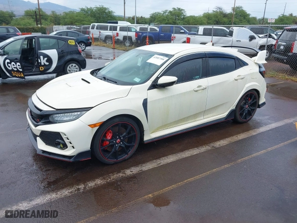 2018 Honda Civic Type R Touring with VIN SHHFK8G79JU201175, listed as a IAAI auction lot 42087388 with 1 mi miles. Bid and sale history available at carsss.com. Image 17.