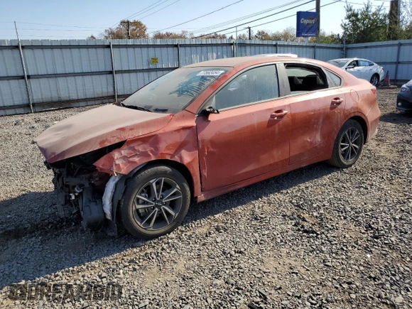 2023 Kia Forte LXS with VIN 3KPF24AD7PE606314, listed as a Copart auction lot 77562454 with 21,250 mi miles and Salvage Title. Bid and sale history available at carsss.com. Image 1.