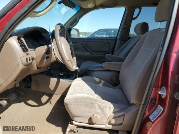 2001 Toyota Sequoia SR5 with VIN 5TDZT34A31S014508, listed as a Copart auction lot 48428945 with 290,773 mi miles and Salvage Title. Bid and sale history available at carsss.com. Image 7.
