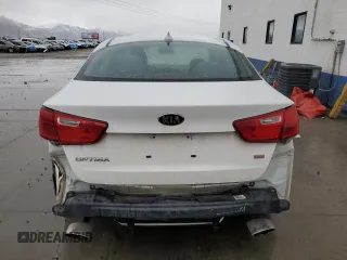 2015 Kia Optima LX with VIN KNAGM4A75F5660033, listed as a Copart auction lot 48120595 with 84,485 mi miles and Salvage Title. Bid and sale history available at carsss.com. Image 6.
