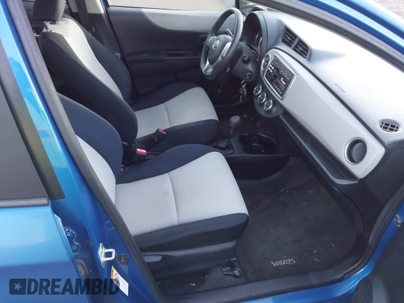 2012 Toyota Yaris L with VIN JTDKTUD37CD539286, listed as a IAAI auction lot 41219674 with 59,292 mi miles. Bid and sale history available at carsss.com. Image 5.