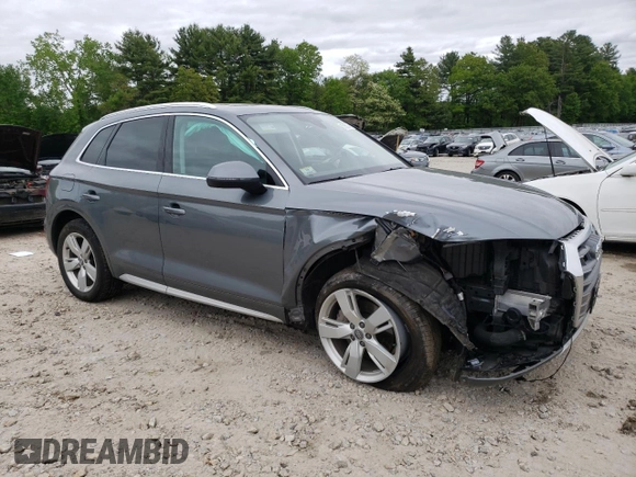 2018 Audi Q5 Premium Plus z VIN WA1BNAFY9J2109487, wystawiony jako Copart lot #57653345 z przebiegiem 47 518 mil mil oraz Szkoda całkowita • Salvage title. Historia ofert i sprzedaży dostępna na DreamBid. Obrazek 4.