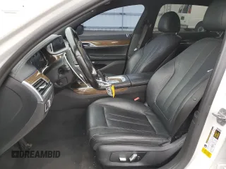 2017 BMW 7 Series 740i with VIN WBA7E2C3XHG741242, listed as a Copart auction lot 51577125 with 101,429 mi miles and Clean Title. Bid and sale history available at carsss.com. Image 7.