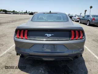 2021 Ford Mustang EcoBoost with VIN 1FA6P8TH2M5127983, listed as a Copart auction lot 61433405 with 52,953 mi miles and Salvage title. Bid and sale history available at DreamBid. Image 6.