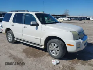 2008 Mercury Mountaineer with VIN 4M2EU37E48UJ11176, listed as a IAAI auction lot 41476495 with 240,586 mi miles. Bid and sale history available at carsss.com. Image 1.