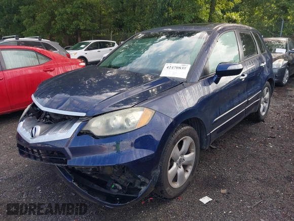 2007 Acura RDX with VIN 5J8TB18287A021669, listed as a IAAI auction lot 42470835 with 107,456 mi miles and . Bid and sale history available at DreamBid. Image 2.