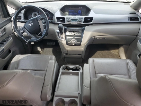 2013 Honda Odyssey EX-L with VIN 5FNRL5H60DB059044, listed as a Copart auction lot 50498315 with 142,799 mi miles and Salvage Title. Bid and sale history available at carsss.com. Image 8.