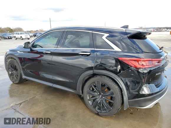 2020 Infiniti QX50 Luxe с VIN 3PCAJ5M11LF113589, выставлен на аукционе Copart как лот 84728704 с пробегом 45 489 миль миль и Чистый • Clean title. История ставок и продаж доступна на DreamBid. Изображение 2.