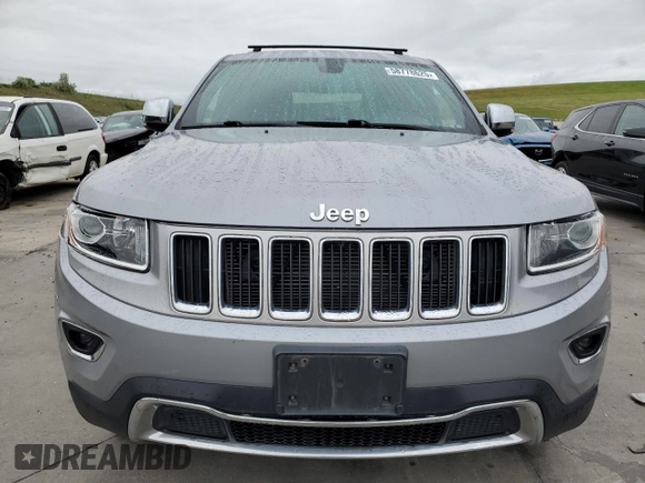 2014 Jeep Grand Cherokee Limited z VIN 1C4RJFBG0EC378830, wystawiony jako Copart lot #58778625 z przebiegiem 124 143 mil mil oraz Czysty tytuł • Clean title. Historia ofert i sprzedaży dostępna na DreamBid. Obrazek 5.