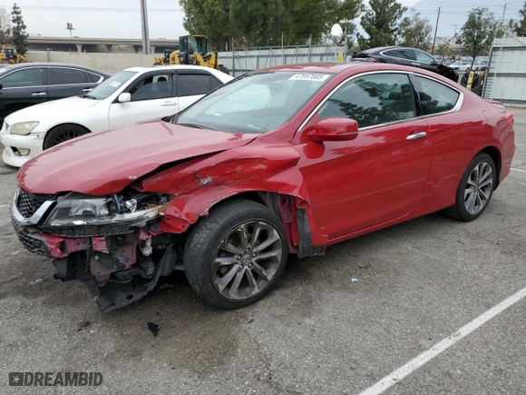 2013 Honda Accord Cpe EX-L with VIN 1HGCT2B83DA012700, listed as a Copart auction lot 47897085 with NaN miles and Salvage Title. Bid and sale history available at carsss.com. Image 1.