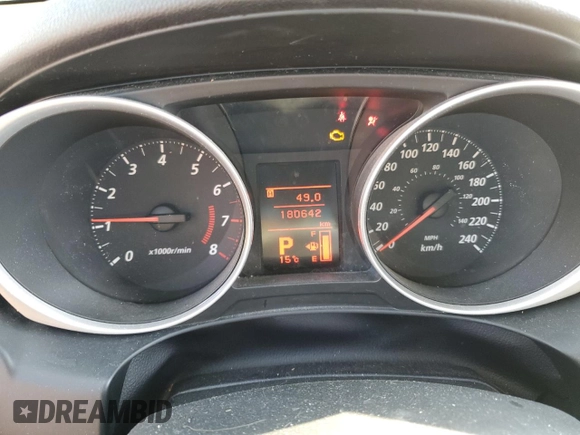 2013 Mitsubishi Outlander Sport SE с VIN 4A4AJ3AU0DE605495, выставлен на аукционе Copart как лот 75622534 с пробегом 180 642 миль миль и Чистый • Clean title. История ставок и продаж доступна на DreamBid. Изображение 9.