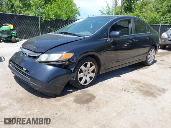 2008 Honda Civic LX with VIN 1HGFA16598L084685, listed as a IAAI auction lot 42254080 with 178,559 mi miles and . Bid and sale history available at DreamBid. Image 2.