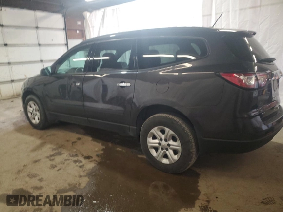 2014 Chevrolet Traverse LS z VIN 1GNKVFKD2EJ313752, wystawiony jako Copart lot #53604005 z przebiegiem 213 362 mil mil oraz Szkoda całkowita • Salvage title. Historia ofert i sprzedaży dostępna na DreamBid. Obrazek 2.