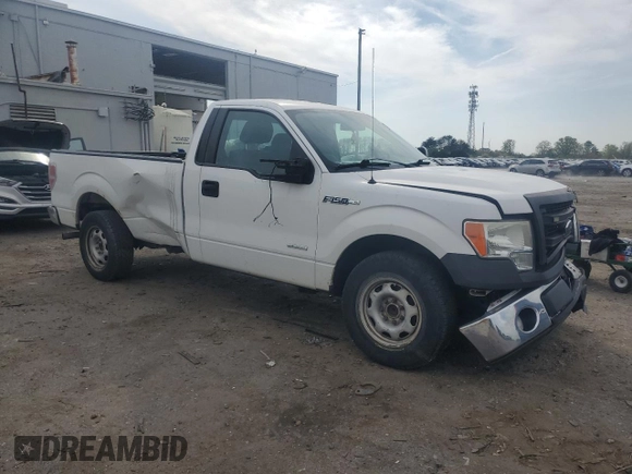 2014 Ford F-150 with VIN 1FTPF1CT4EKD54463, listed as a Copart auction lot 53121375 with 129,116 mi miles and Salvage title. Bid and sale history available at DreamBid. Image 4.