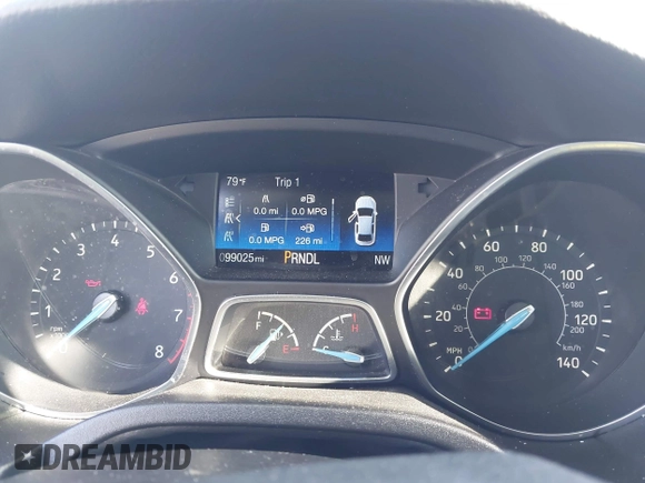 2016 Ford Focus SE with VIN 1FADP3F23GL252346, listed as a IAAI auction lot 42247184 with 99,025 mi miles and . Bid and sale history available at DreamBid. Image 7.