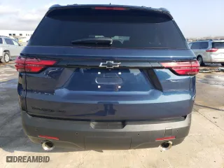 2022 Chevrolet Traverse LT Cloth with VIN 1GNEVGKW3NJ181556, listed as a Copart auction lot 44063055 with 33,857 mi miles and Salvage Title. Bid and sale history available at carsss.com. Image 6.