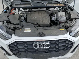 2023 Audi Q5 S line Premium Plus with VIN WA1EAAFY7P2147639, listed as a Copart auction lot 53052525 with 12,411 mi miles and Salvage title. Bid and sale history available at DreamBid. Image 12.