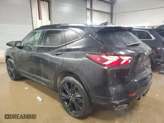 2019 Chevrolet Blazer RS with VIN 3GNKBJRS2KS675252, listed as a Copart auction lot 48068225 with 63,357 mi miles and Salvage Title. Bid and sale history available at carsss.com. Image 2.